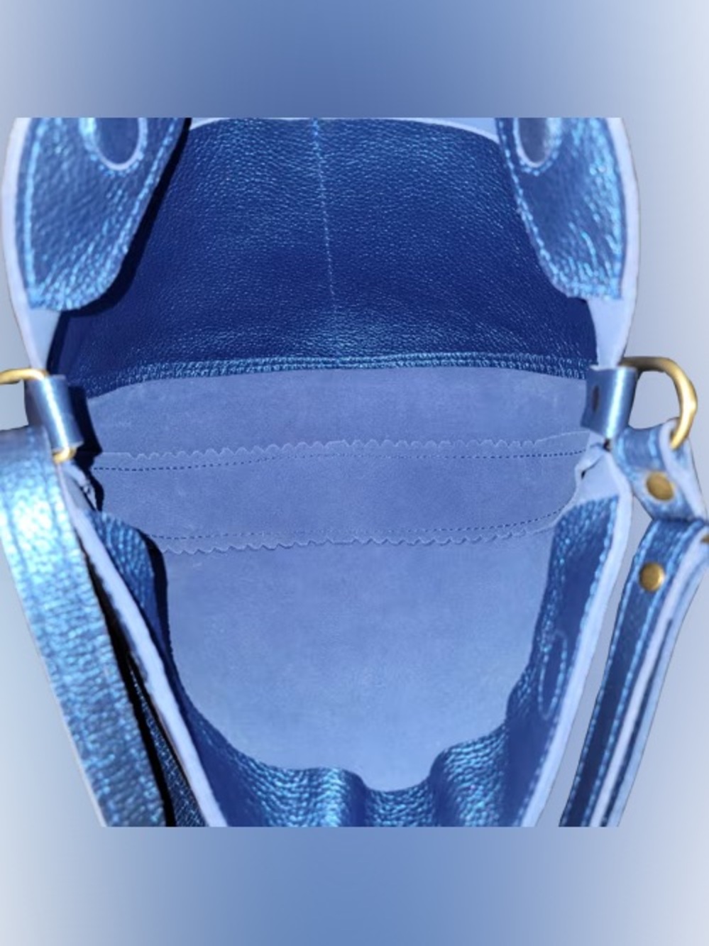 Koala large bag in comet blue NWT - Picture 4 of 4